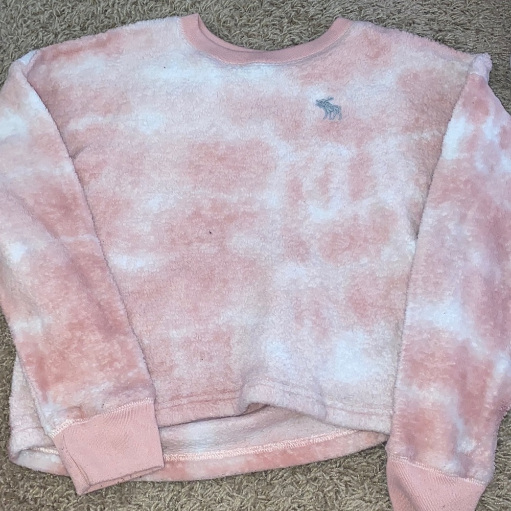 Abercrombie kids tie dye pajama shirt